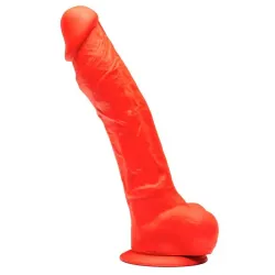 Stretch Real Gode en silicone Stretch N°4 - 23 x 5.2cm Rouge
